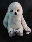 harry potter hedwig large soft owl plush toy rare from