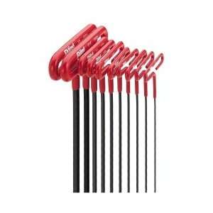  HEX KEY SET 10 PC T HANDLE 6IN. SAE 3/32 3/8IN.CSH 