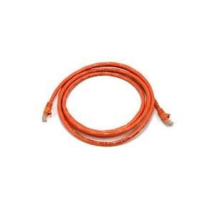  14FT Cat6 500MHz Crossover Ethernet Network Cable   Orange 