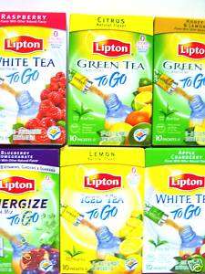 LiptonOn the GoFlavored Ice Tea Drink Mix 9 Choices  