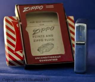 Boxed 1951 USS Midway 2 Star Zippo Lighter Rare  