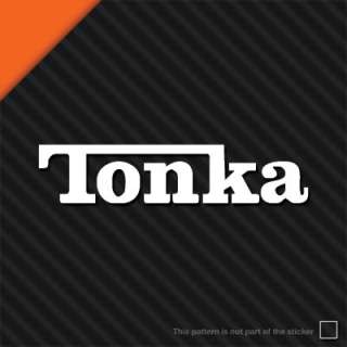 TONKA Music Logo Graphic Auto Window Sticker Decal  