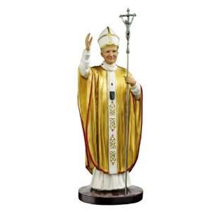  19 Roman Catholic Christian Pope John Paul Statue 