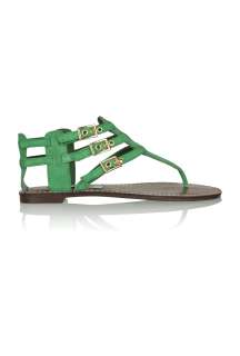 Green Saahara Suede Thong Sandal by Steve Madden   Green   Buy Shoes 