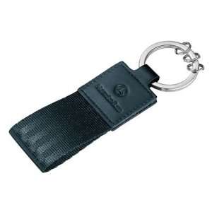  Mercedes Benz Black Nylon Key Chain, Genuine MB Product 