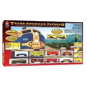   Trains HO Scale Trans American Express Electric Train Set Toys