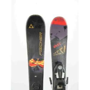   Used Fischer Addict Twin tip Jr. Kids Snow Skis A