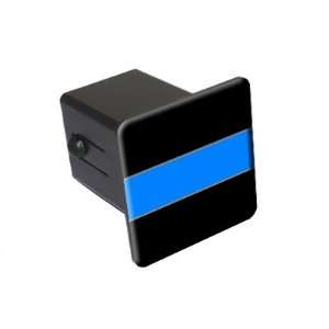  Thin Blue Line   2 Tow Trailer Hitch Cover Plug Truck 