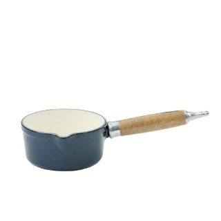 World Cuisine Blue Enamel Cast Iron Milk Pan [World Cuisine]