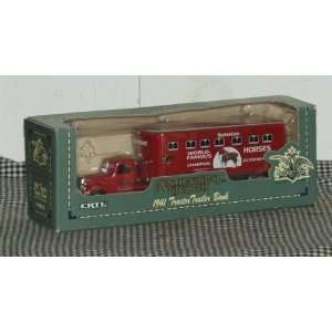  1941 Tractor Trailer Bank 143 Scale Die Cast Metal Locking Coin Bank