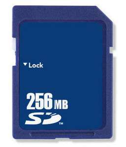 10 x 256MB Secure Digital SD Memory Card Genuine New  