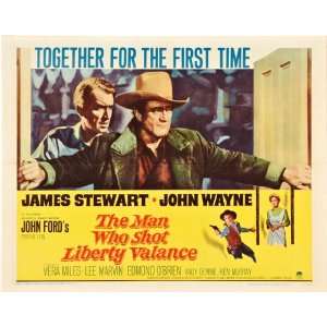The Man Who Shot Liberty Valance Movie Poster (22 x 28 Inches   56cm x 