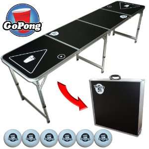  Go Pong 8 Foot Portable Folding Beer Pong / Flip Cup Table 