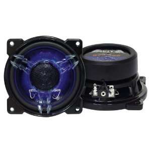  Blitz BZX422 4 2 Way Coaxial Speaker System w/Neon Accent 