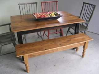 New 9 ft Antique Style Farm Table Dining Table.  