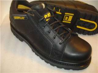 CATERPILLAR mens WORK shoes black color US sz 8 M  