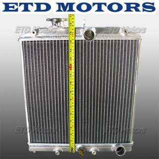 CXRacing Radiator Civic DEL SOL SI DX EX 92 00 D16 D17  