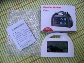   Weather Station Multi function LED LCD Snooze Alarm Clock  