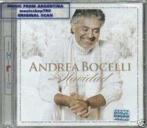 ANDREA BOCELLI, MI NAVIDAD   MY CHRISTMAS . FACTORY SEALED CD. IN 