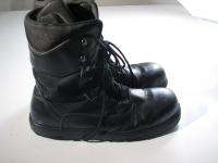 SEE PICS Cofra ANSI Black Leather & Cordura Nylon Military Boots Mens 