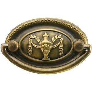  Antique Drawer Pulls. Small Neoclassical Style Double Post Pull 