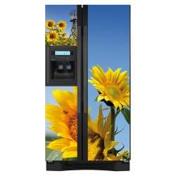 Appliance Art Sunflower Refrigerator Magnet Cover (SXS)  