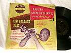 LOUIS ARMSTRONG EARL HINES 1928 LP RECORD VINYL  