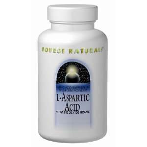 Aspartic Acid 3.53 oz   Source Naturals
