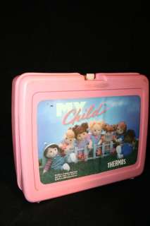 MY CHILD MATTEL Vtg 1980s DOLL Lunchbox Case  