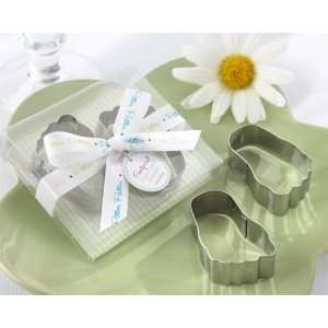   of Little Feet Stainless Steel Baby Footprint Cookie Cutters Baby