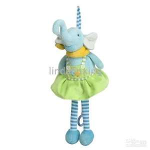  baby lovely toy sky blue elephant music toy Toys & Games
