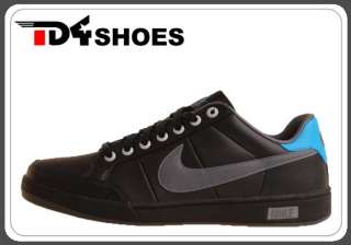 Nike Court Official Black Grey Blue 2011 New Mens Tennis Casual Shoes 