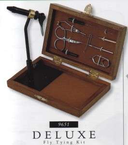 Shakespeare Delux Fly Tying Kit & Tools, Fly Fishing  