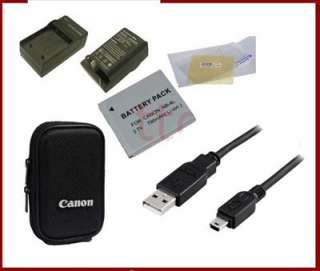lcd+case+usb+charger+battery canon IXUS 30 40 50 55 60  