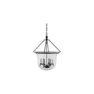  Chart House Large Country Bell Jar Lantern in Polished 