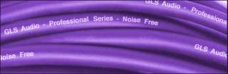 ft XLR Male TRS 1/4 Patch Cables GLS Audio 37 284  