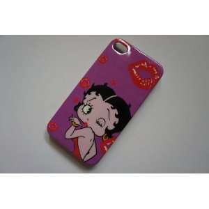 Beauty Betty Boop Hard Cover Case for iPhone 4 4G & 4S + Free Screen 