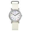 Timex Midsize Weekender Slip Through Watch   Mid White 