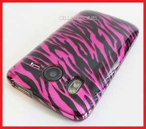HTC INSPIRE 4G AT&T PINK ZEBRA SNAP ON HARD COVER CASE PHONE 