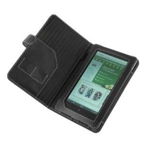   Color / Nook Tablet Leather Case (Book Style)   Black Electronics