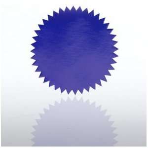  Blank Certificate Seal   Blue