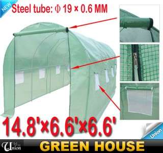   14.8×6.6 Portable Garden Green House Shed Grow Greenhouse  