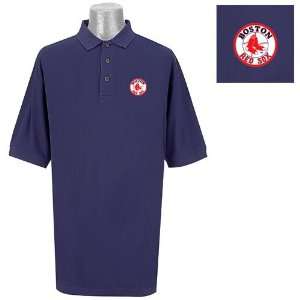 Boston Red Sox MLB Classic Polo Shirt by Antigua (Navy 