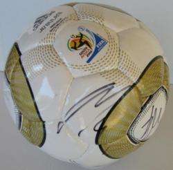 Casillas Xabi Alonso Sergio Ramos Signed Ball 2010 FIFA World Cup 