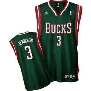    Milwaukee Bucks #3 Brandon Jennings Green Jersey