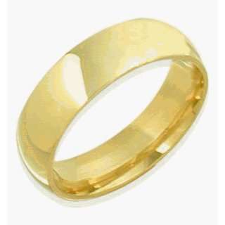   Yellow Gold 7mm Comfort Fit Wedding Ring   12.25 