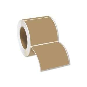  Blank Brown Kraft Paper Label, 3 x 3