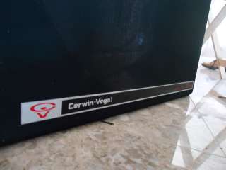 sell these CERWIN VEGA speaker cabinets  EMPTY NO speakers
