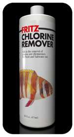 fritz aquarium CHLORINE REMOVER 5 GAL treats 384,000 ga  