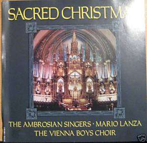 Sacred Christmas cd   Ambrosian Singers * Vienna Boys  
